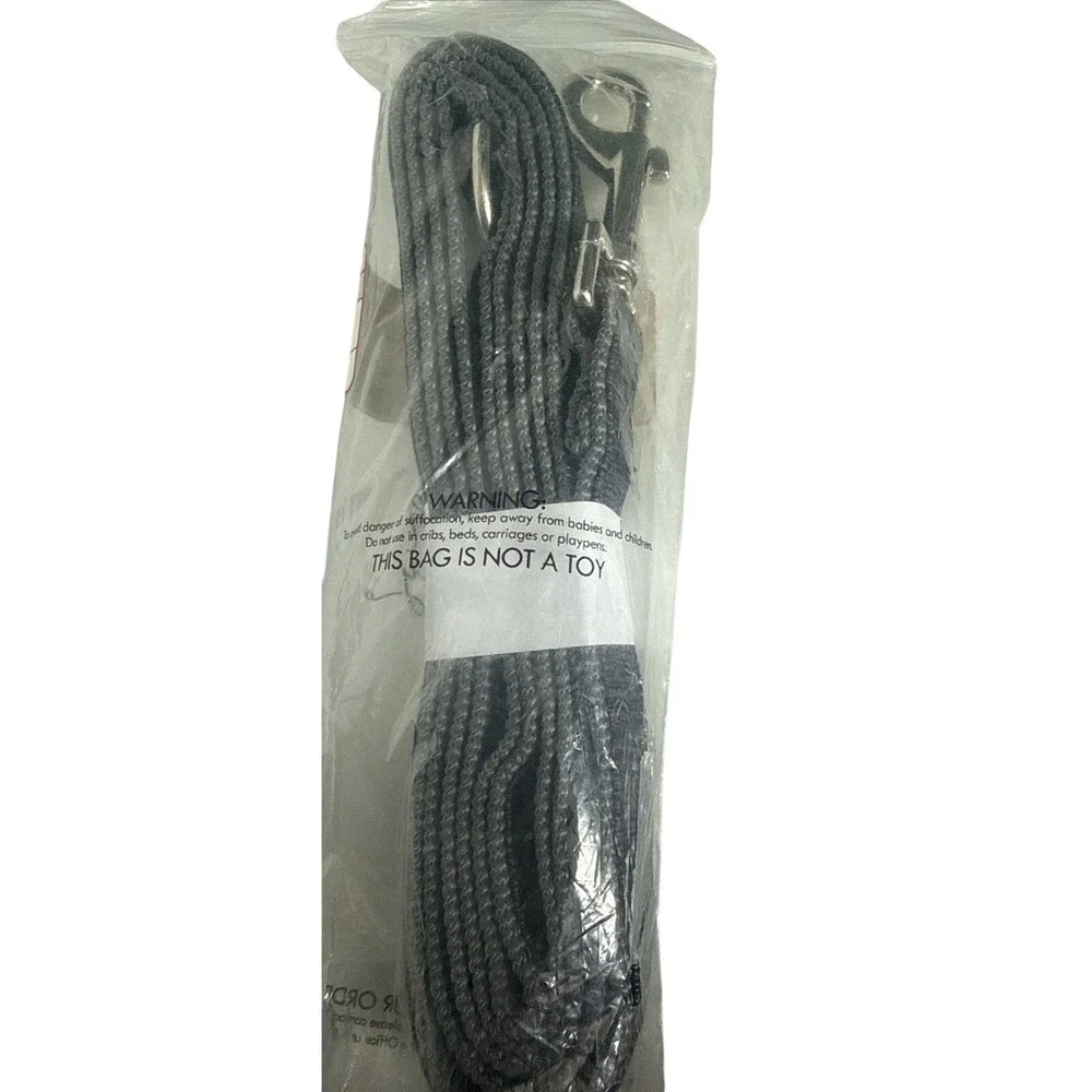 Thirty-One Perfect Pet Leash 758D Black Cross Pop NEW